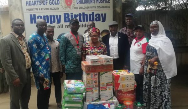 Yuletide: Lagos TUC Donates Food, Toiletries To Children’s Hospice